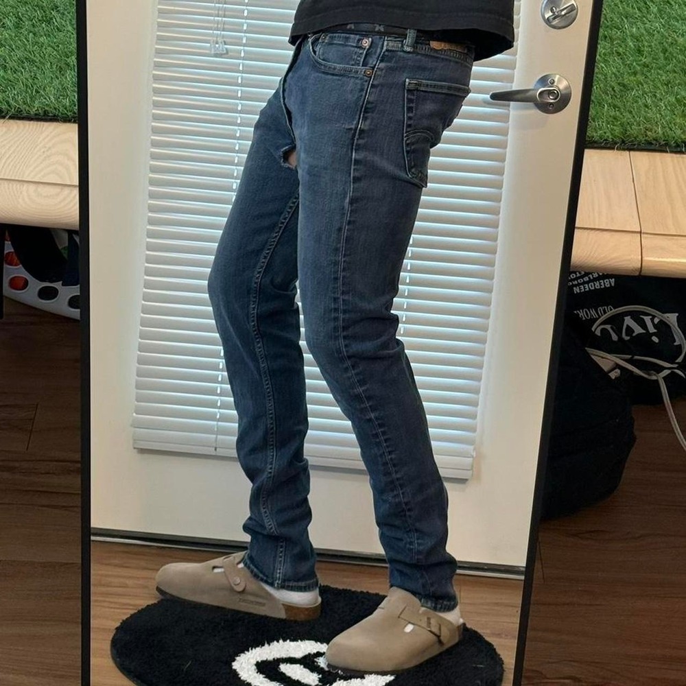 Y2K Levi's 510 slim fit blue jeans 34x34